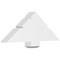 Ekena Millwork Kennewick Architectural Grade PVC Gable Bracket, 36"W x 13 1/2"H x 4"D x 6"F, 9/12 Pitch GBP036X14X0406KEN00 - alternate 1